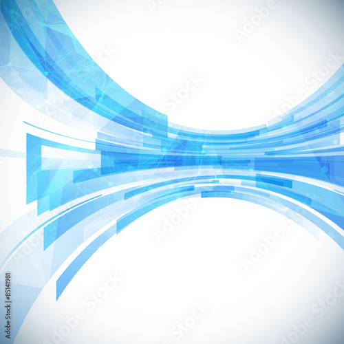 Business abstract blue background.