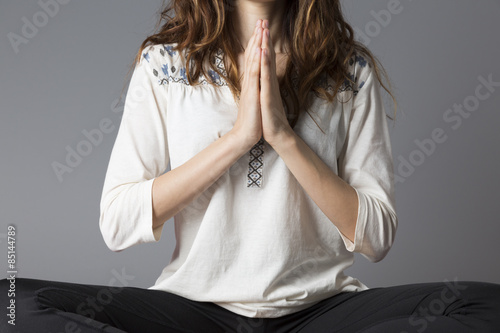 Namaste woman