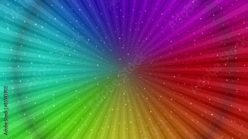 Rainbow background, Seamless Loop