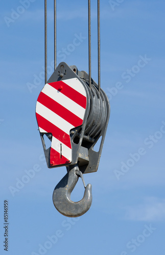Wallpaper Mural Crane hook against blue sky Torontodigital.ca