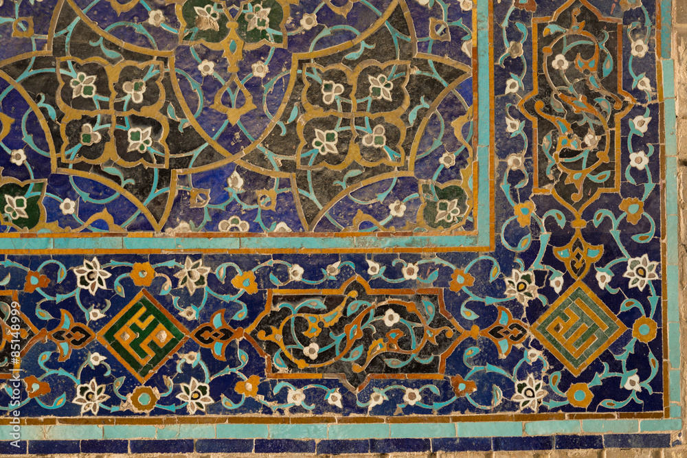 12th century Jemah mosque, Isfahan, Iran