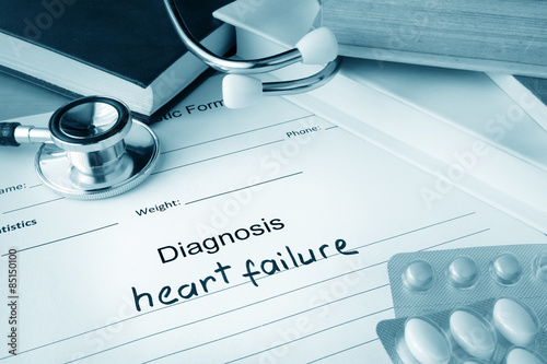 Canvastavla Diagnosis heart failure  and pills.