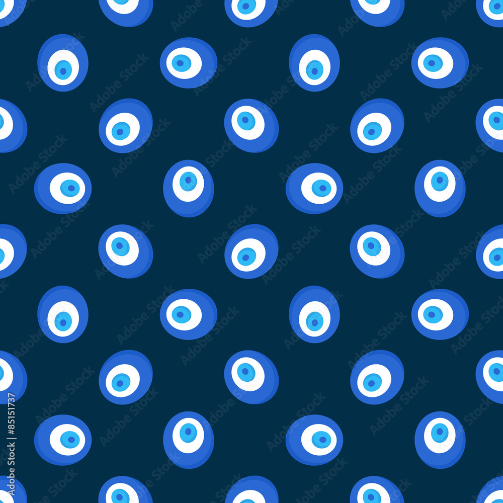 Evil eye pattern