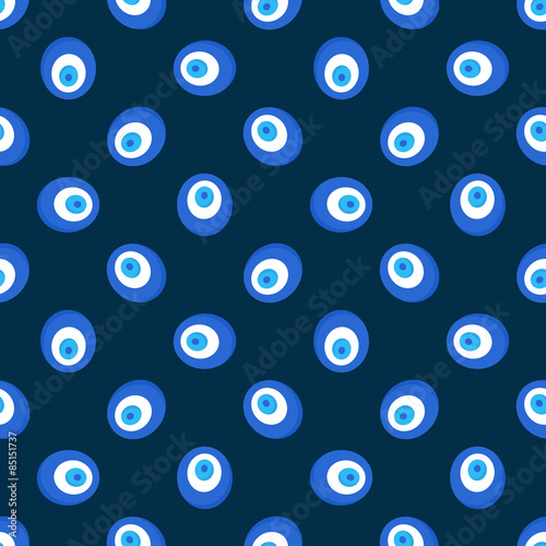 Evil eye pattern