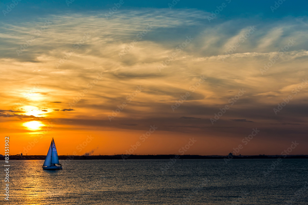 Obraz premium Sailing on the Chesapeake