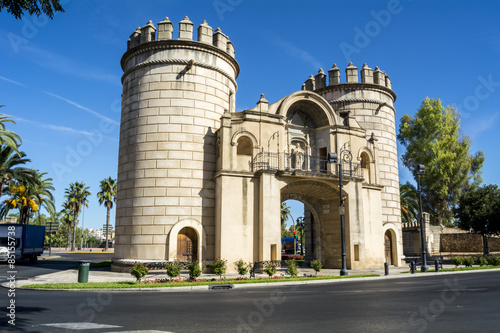 Palms Gate, Monument roundabout  (Puerta de Palmas, Badajoz), Sp