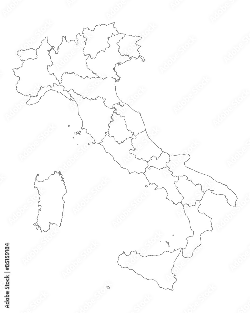 custom made wallpaper toronto digitalKarte von Italien