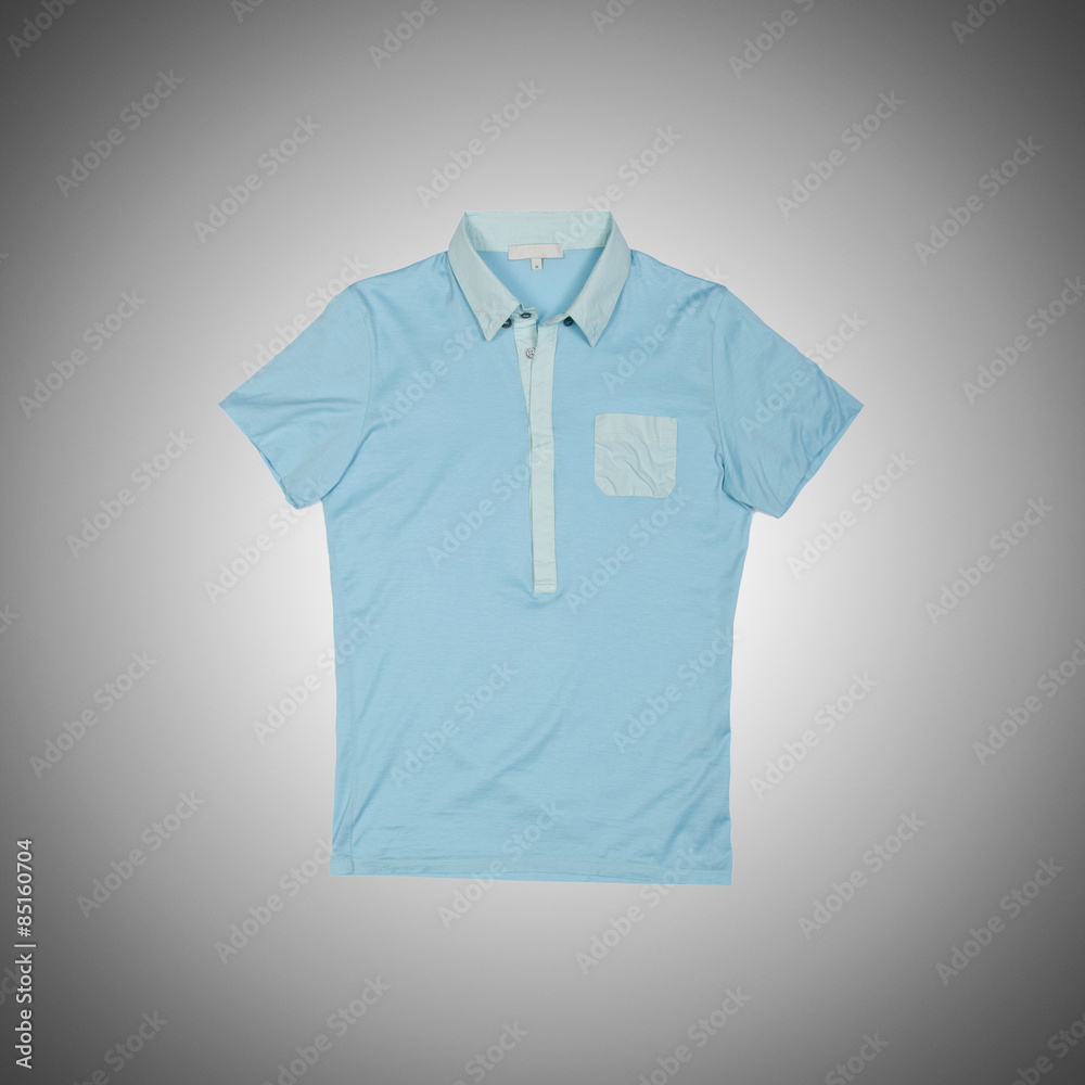 Male t-shirt against the gradient background Male t-shirt against the gradient background