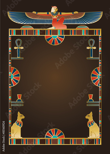 Egyptian Background and Design Elements