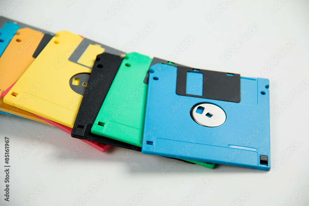 Floppy Disk magnetic on white background. Floppy Disk magnetic on white background.