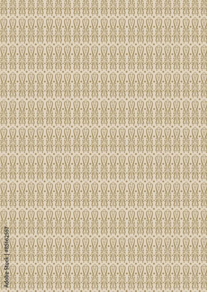 Fototapeta premium Vintage Style Decorative Pattern