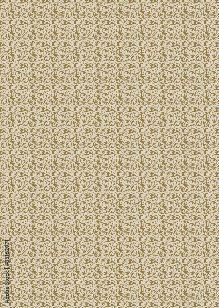 Fototapeta premium Vintage Style Decorative Pattern