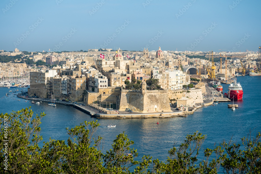 Malta - Blick auf Valletta