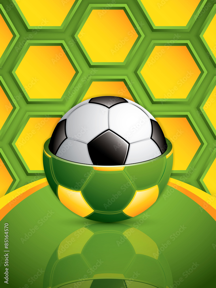 Obraz premium Soccer ball background.