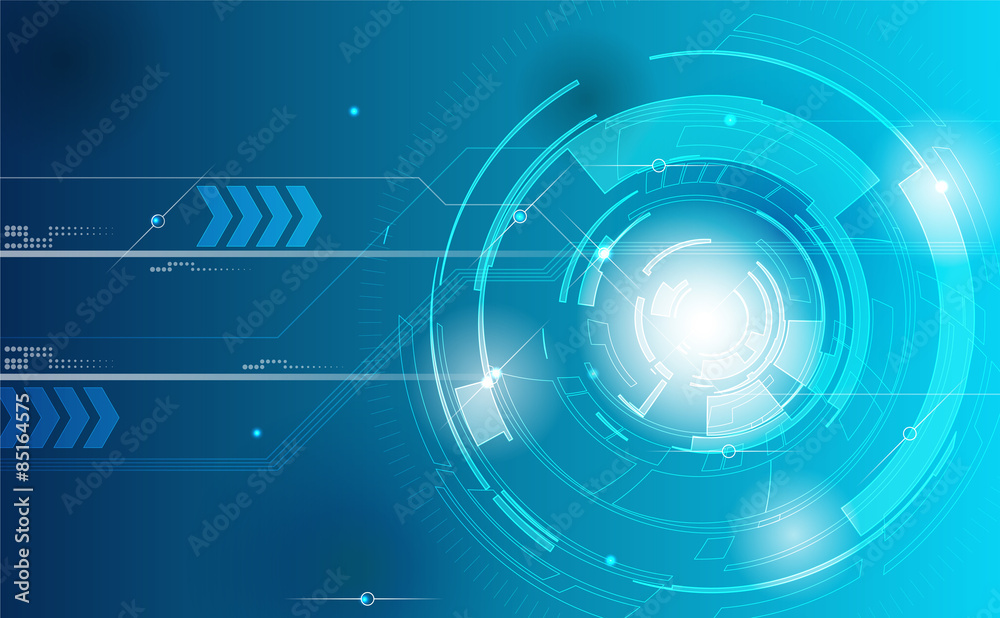 Abstract Background Technology. Vector tech circle and technology background, speed communication concept. Abstract Background Technology. Vector tech circle and technology background, speed communication concept.