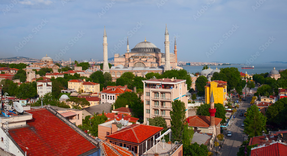 Hagia Sophia Sophia (Ayasofya). Museum in Istanbul, Turkey