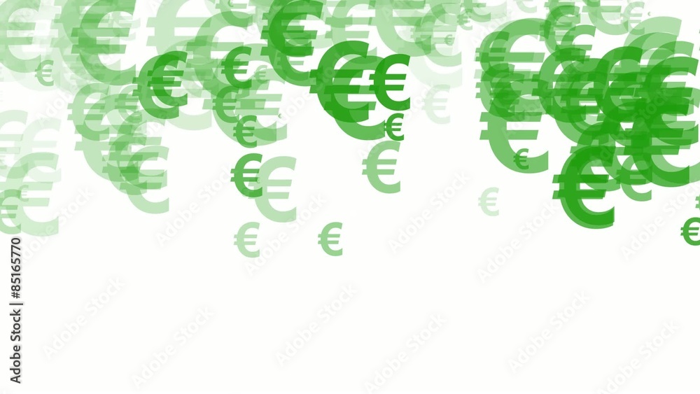 Geldregen aus Euros Geldregen aus Euros