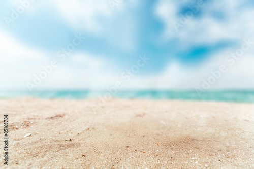 Sand, beach, summer.