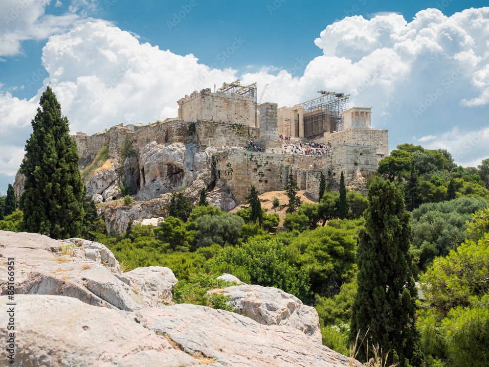 Athen - Blick auf Akropolis