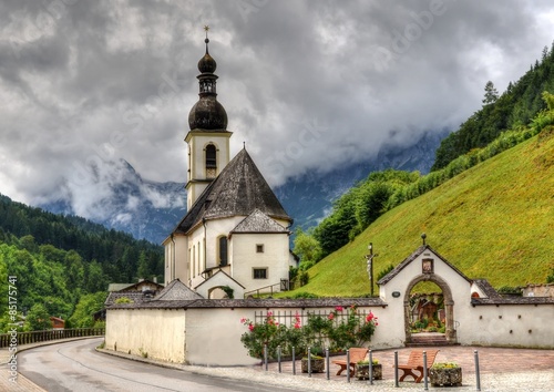 Alpine church