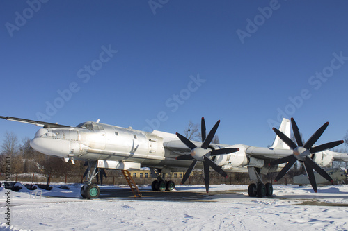 Tupolev Tu-95 on Aviation Museum in Ukraine