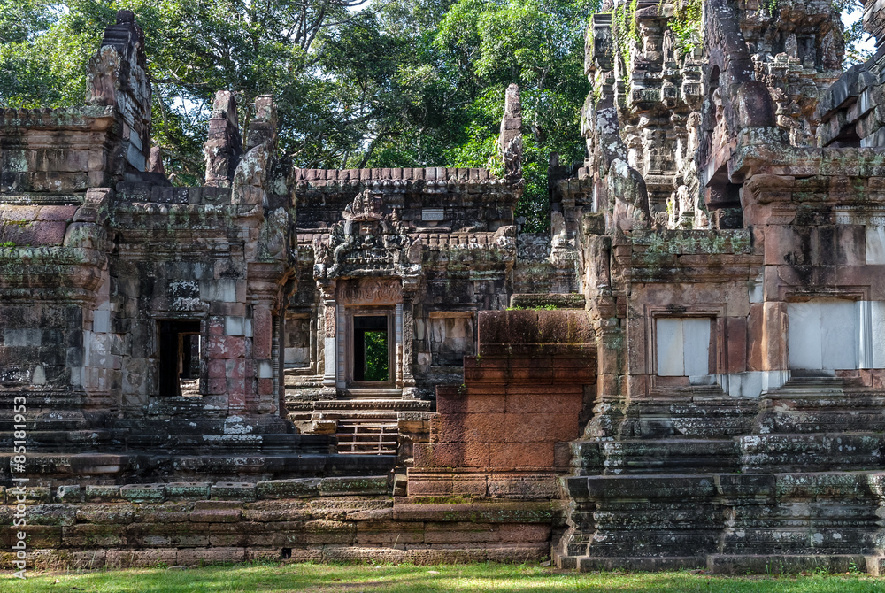 general sight of the temple of chau say tevoda in siam reap, cambodia general sight of the temple of chau say tevoda in siam reap, cambodia
