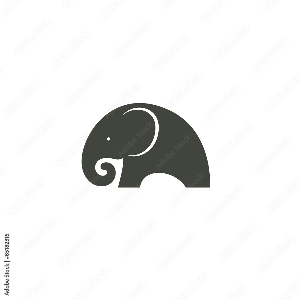 Fototapeta premium elephant symbol