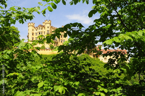 Beautiful castle in Bayern, Germany 