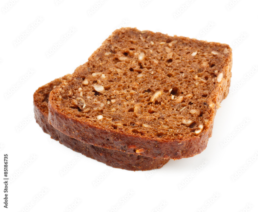 grain bread slices