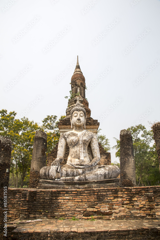 Sukhotai - Historischer Park - Wat Traphang Ngoen