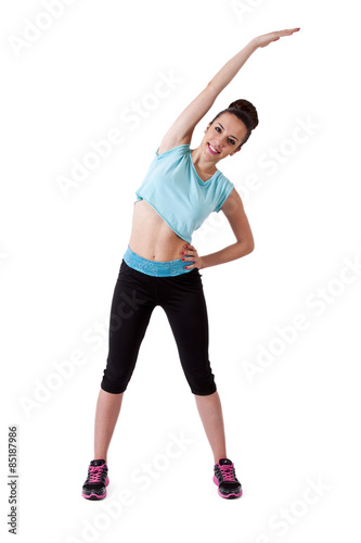 girl doing gymnastics © carballo
