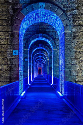 Chaumont. Viadukt von Chaumont.