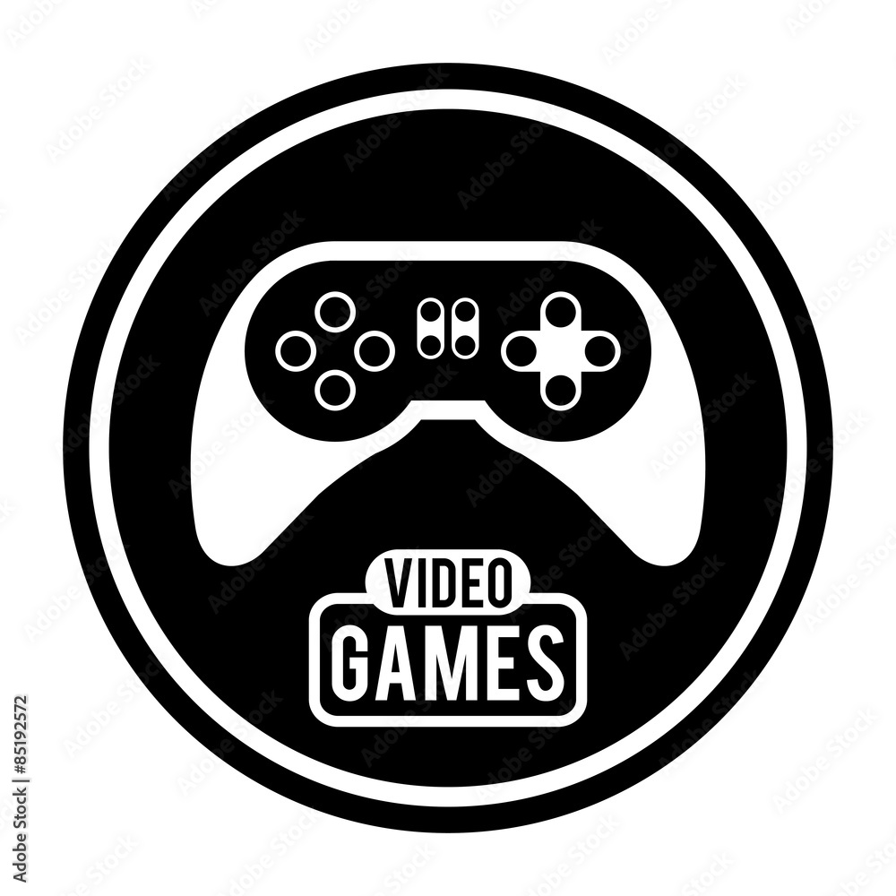 Obraz premium Video games design