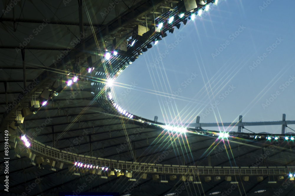 Fototapeta premium light of stadium