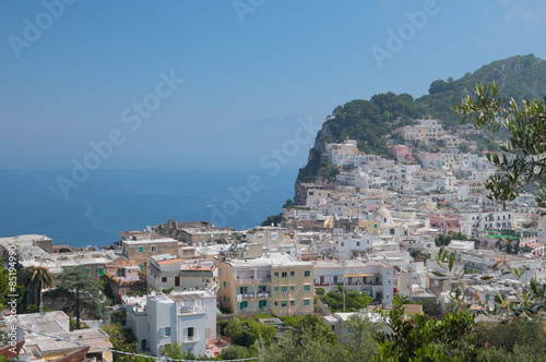 Popular sea resort. Capri, Italy