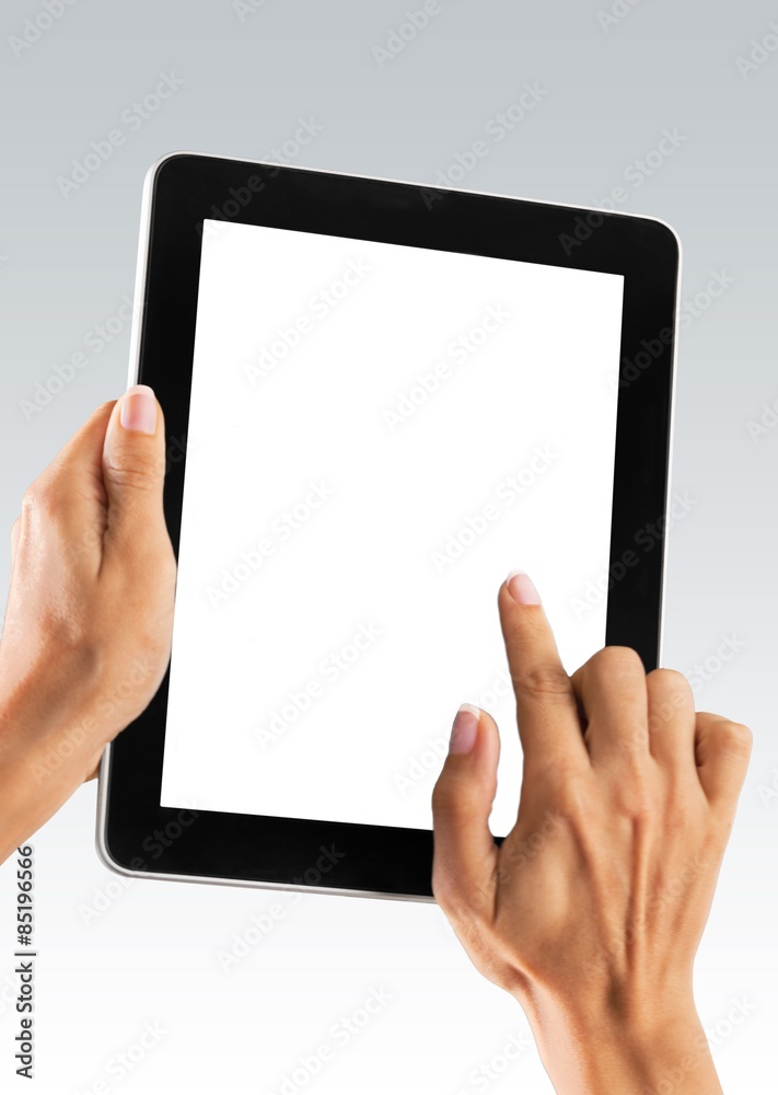 Tablet, hand, hold. Tablet, hand, hold.