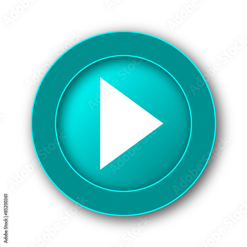 Free Download Play sign icon - GFXLoad