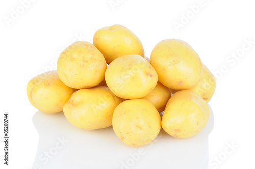 Pile of White Potatoes