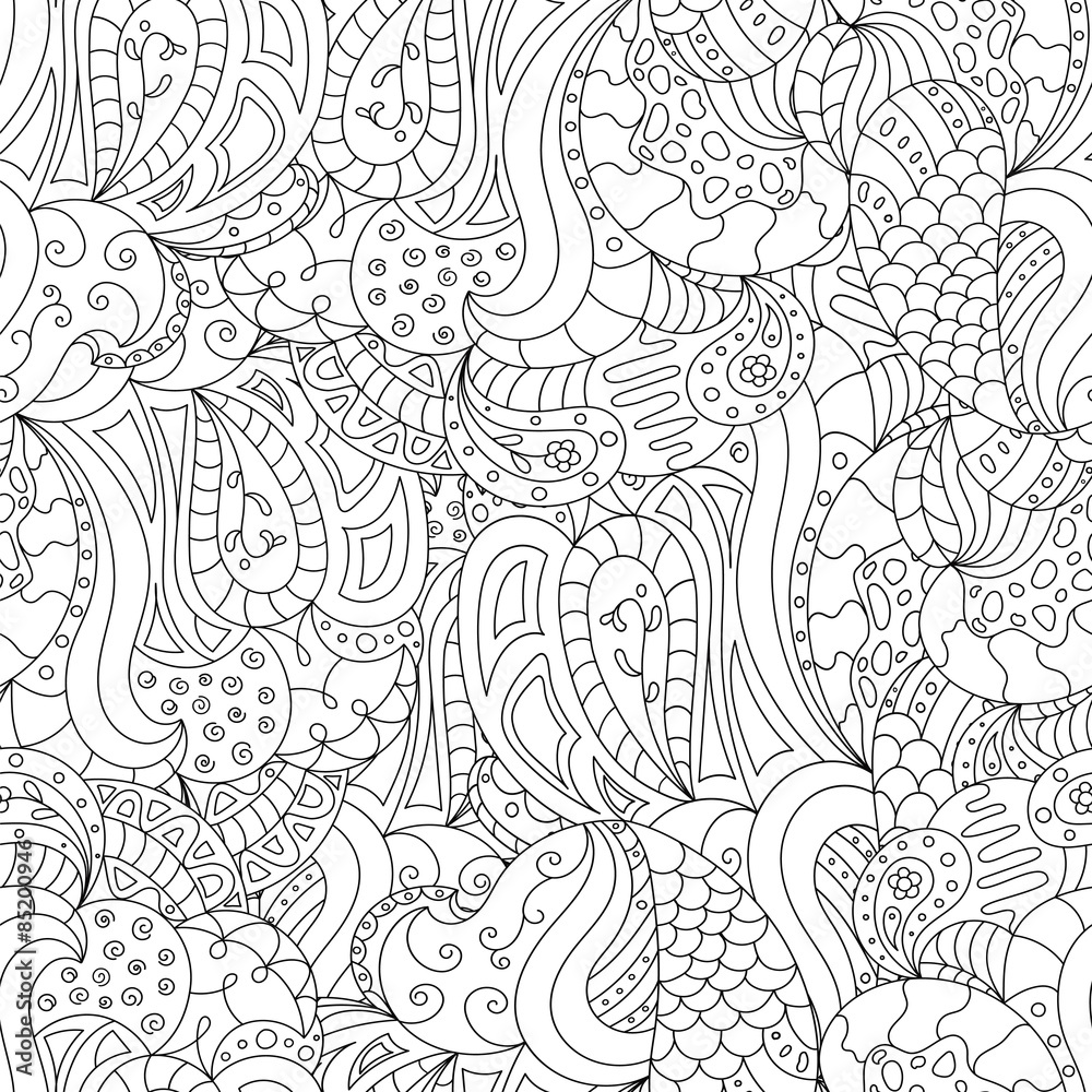 isolated black and white decor element style zentangle isolated black and white decor element style zentangle
