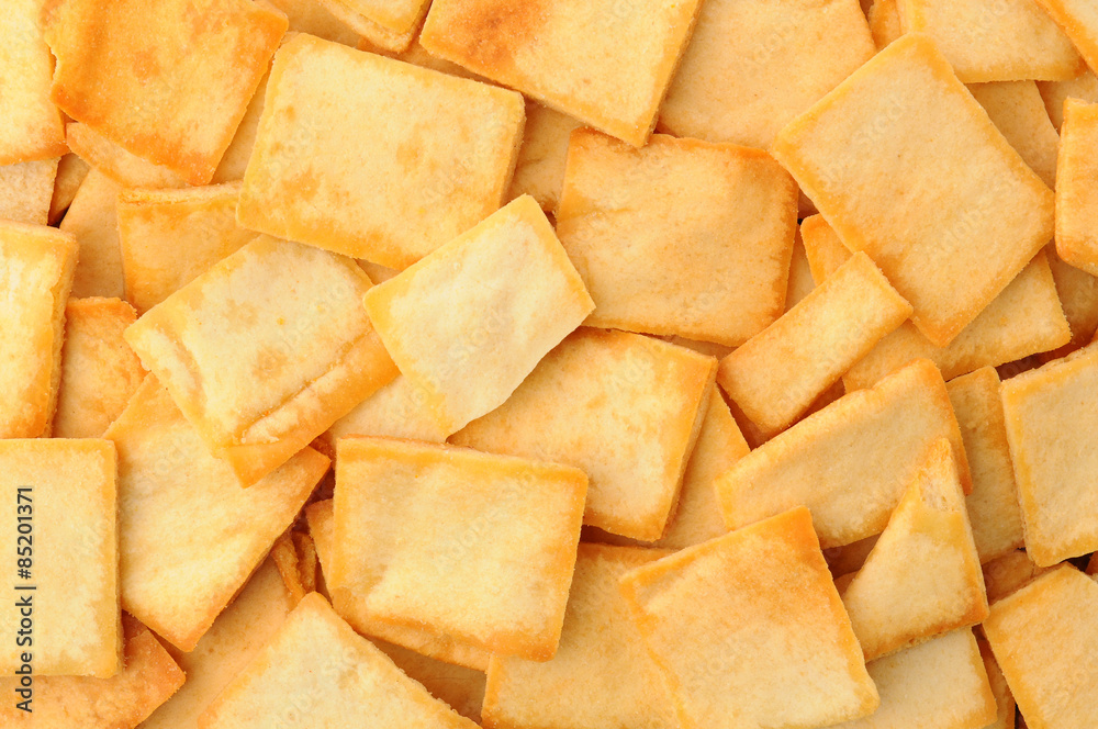 Pita Chips Closeup Pita Chips Closeup