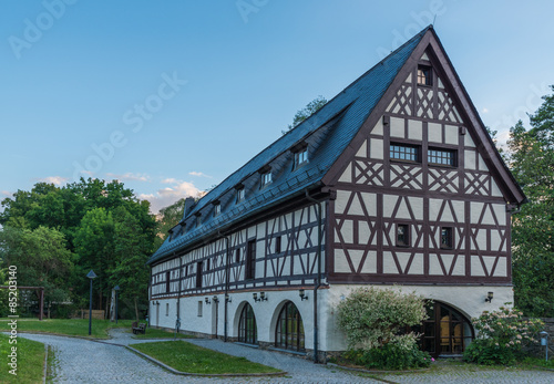 Altes Fachwerkhaus in Weischlitz/Vogtland