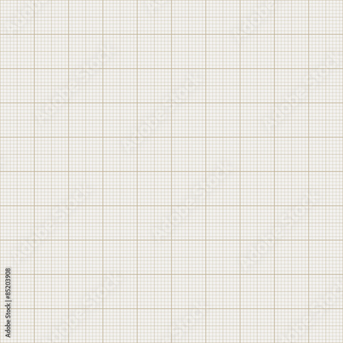 Seamless Graph paper. Brown Graph paper, beige background. 
