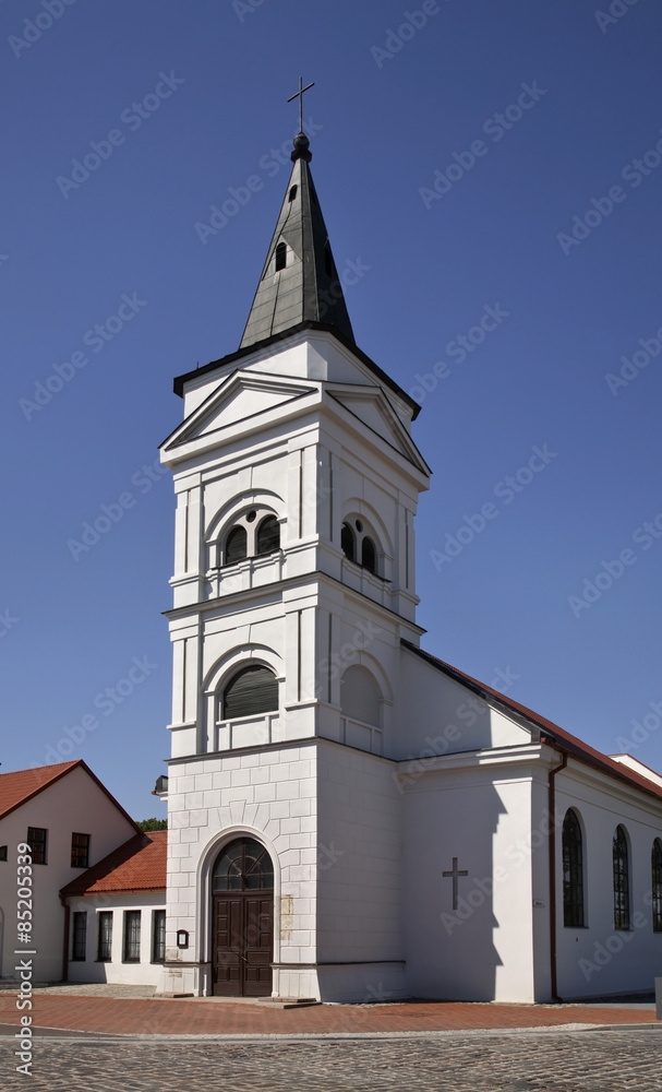 Evangelical Lutheran Church in Marijampole. Lithuania
