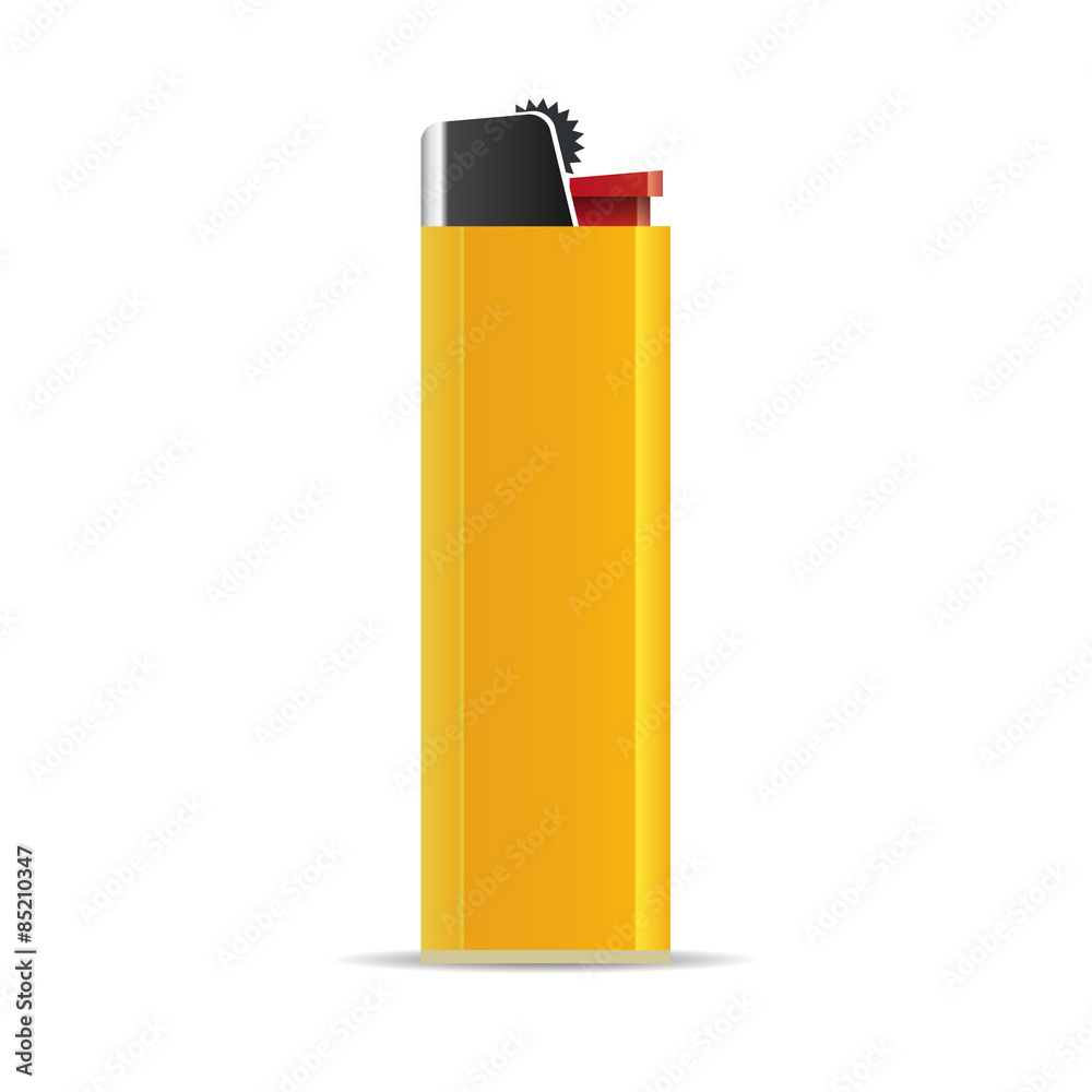 Lighter isolated. Vector