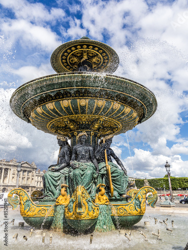 Fountain on Place Concorde