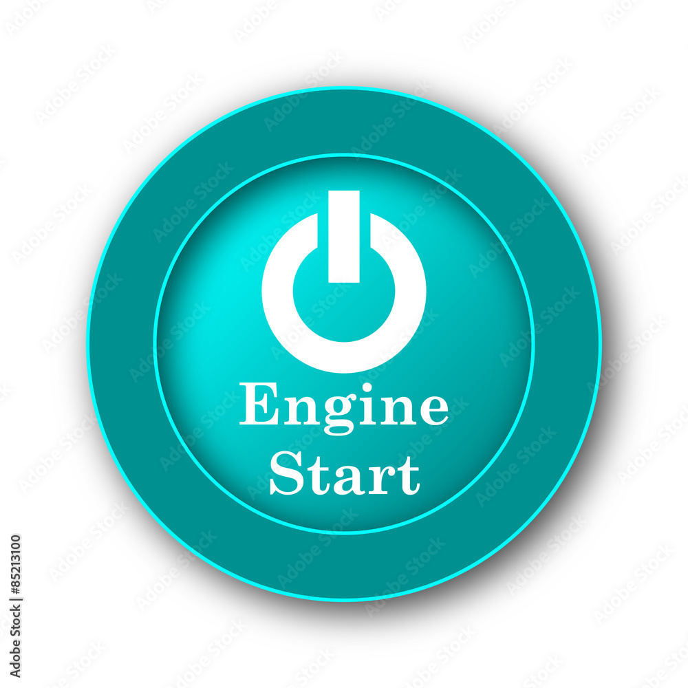 Engine start icon Engine start icon