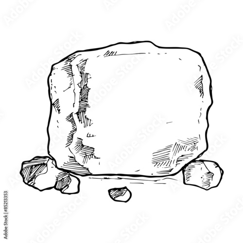 sketchy stone