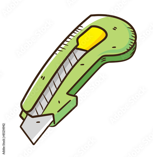 cutter in doodle style