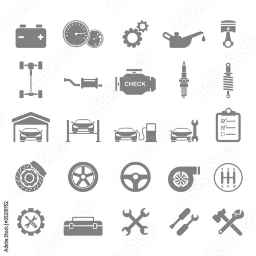 Auto Icons.vector