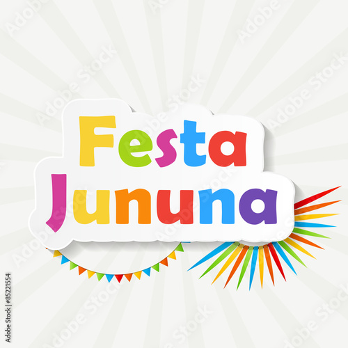 Festa Jinina Background Vector Illustration